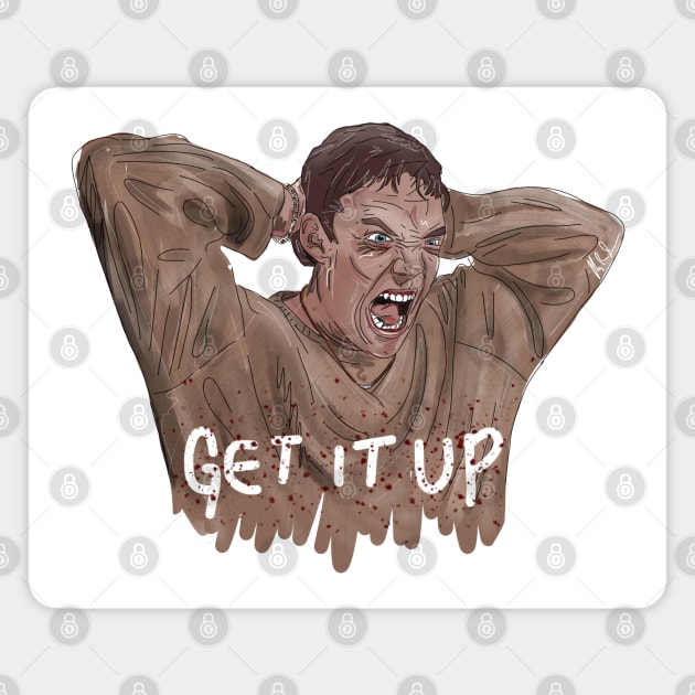 Stu Says "GET IT UP!" Magnet by 51Deesigns